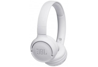 Беспроводные накладные наушники JBL TUNE 500 BT белые (1/5)